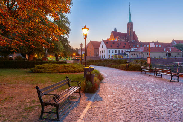 istock Cathedral Island Park at Dawn, Wroclaw, Poland 2178259674