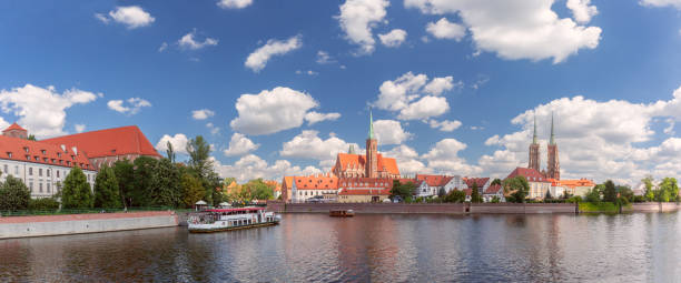 istock Panoramic View of Cathedral Island, Wroclaw, Poland 2178259675