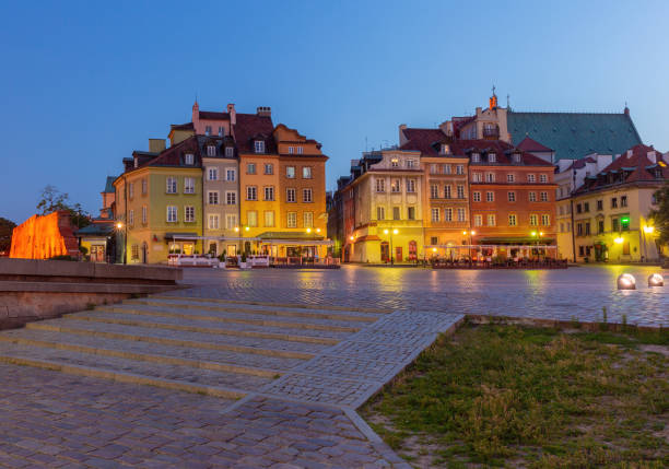 istock Old Town Square in Warsaw, Poland at Dawn 2178259695