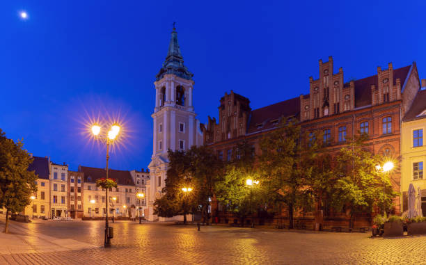 istock Old Town Hall Square at Night, Torun, Poland 2178259746