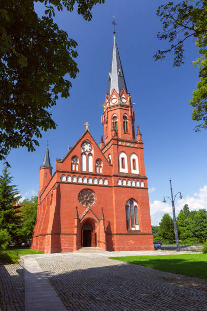 istock St. Stephen's Lutheran Church on a sunny day, Torun, Poland 2178259747