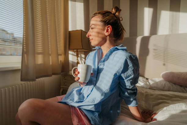 istock First morning coffee in my bedroom 2178260237