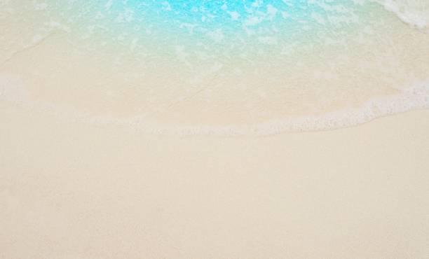 istock beautifully sand beach, closeup, top view 2178265587
