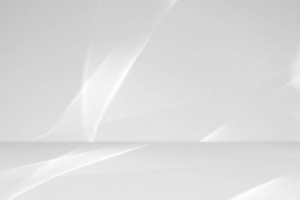 istock Abstract white studio room with light and shadow from window background for product display presentation 2178273451