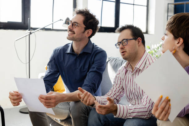 istock Diverse business team discussing their new project 2178273729
