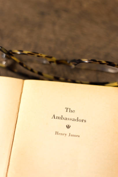 istock Open Book, Title: The Ambassadors by Henry James 2178273857