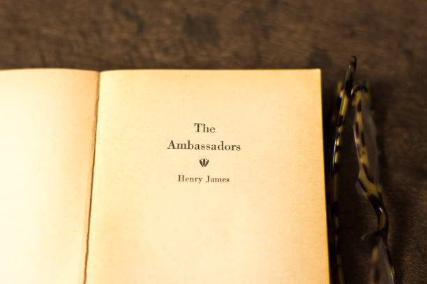 istock Open Book, Title: The Ambassadors by Henry James 2178273903