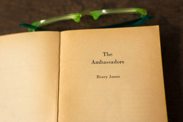 istock Open Book, Title: The Ambassadors by Henry James 2178273965