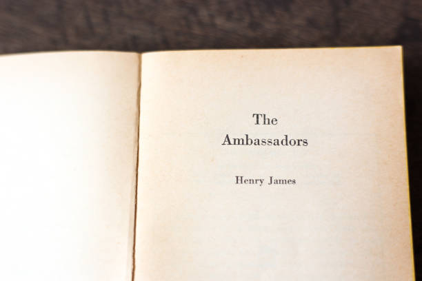 Open Book, Title: The Ambassadors by Henry James