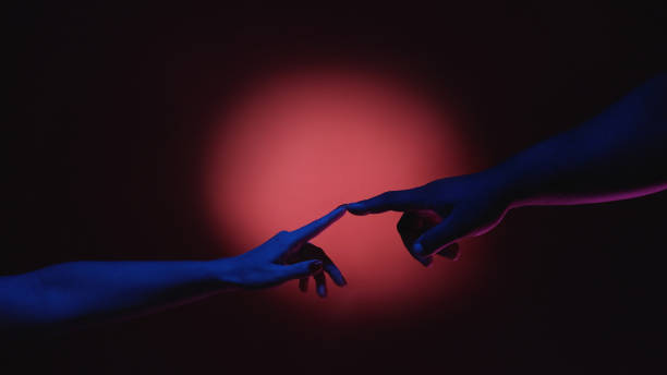 istock Human equality diversity man woman hands spotlight 2178274358