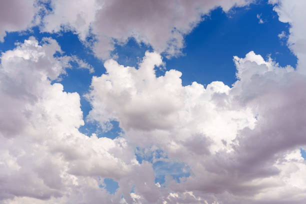 large white cloud in the sunlight.