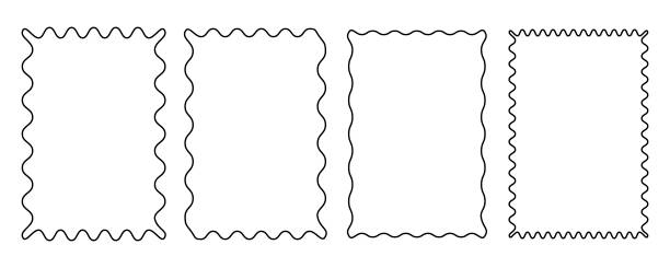 Ruffle border Clipart Vector PNG , SVG, EPS, PSD, AI