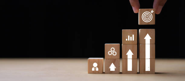 istock Action plan, Goal and target, success and business target concept, project management, company strategy 2178296466
