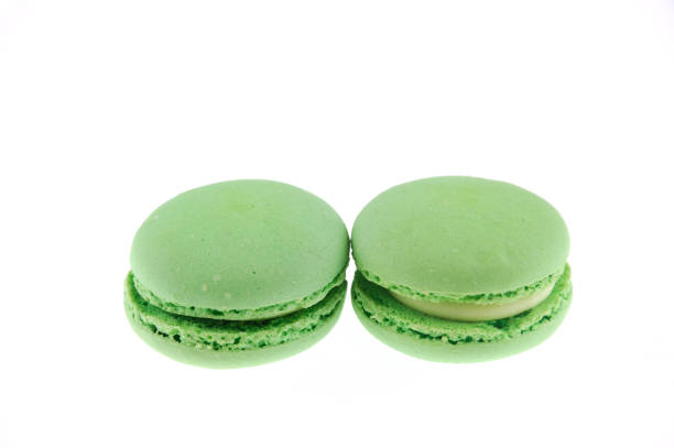 istock green macarons isolated on the white background 2178299969