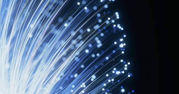 istock A cascade of shimmering blue lines crossing and curving in open space 2178301530