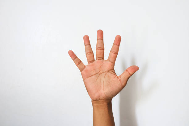 Open your left hand and hold down the silhouette of the yellow background board