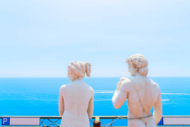 Beautiful details of Amalfitana, Amalfi coast Italy