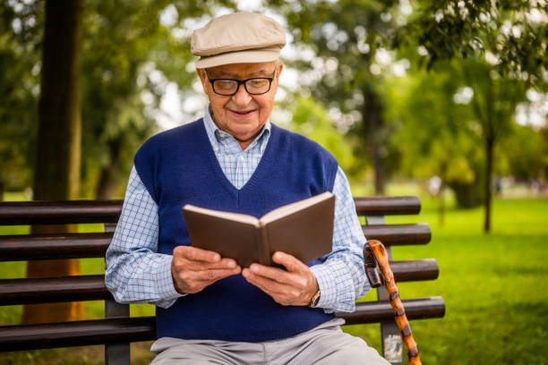 istock Senior man in park in autumn 2178315044