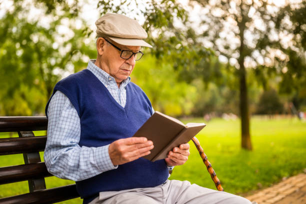 istock Senior man in park in autumn 2178315069