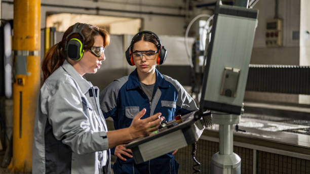 istock Industry Expertise in Action at Metal Fabrication Facility 2178325722