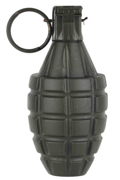 istock Fragmentation hand grenade World War two period 2178327505