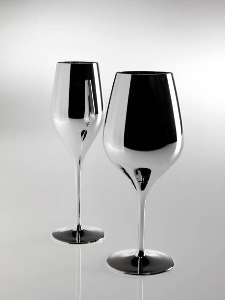 istock Still life of two mirrored glass glasses 2178330433