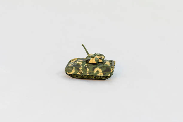 istock Toy tank on white isolated background with copy space 2178333514