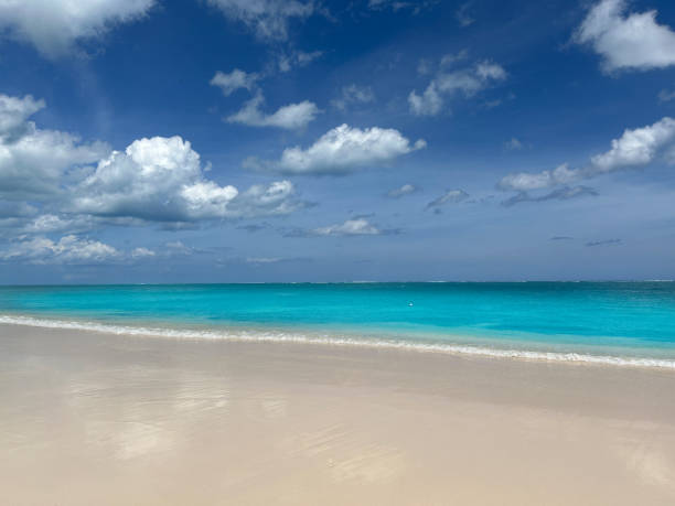 istock Tropical turquoise sea and dramatic clouds in the Mayan Riviera and Cancun 2178334552