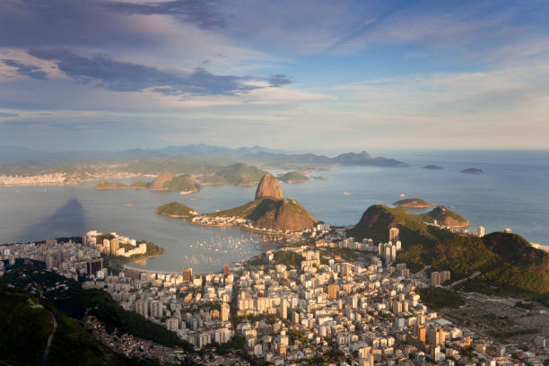 istock View over Sugarloaf mountain in Guanabara Bay, Rio de Janeiro 2178335081
