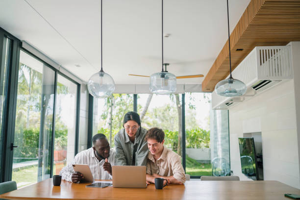 istock Diverse Team Engages in Project Planning at Contemporary Office 2178335213