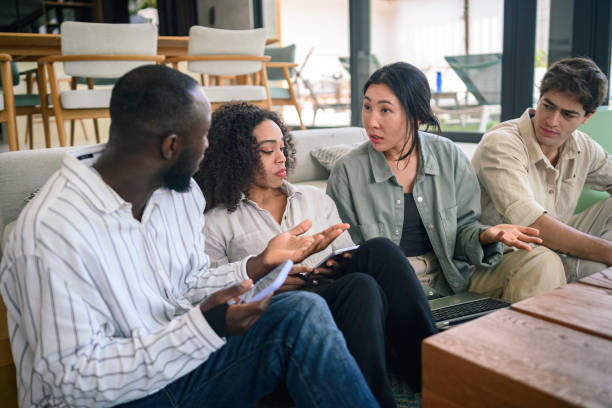 istock Diverse Team of Young Executives in Strategy Session 2178335498