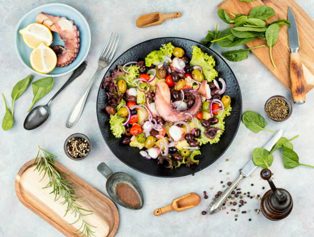 istock Octopus salad, Traditional Portuguese cuisine. 2178341341