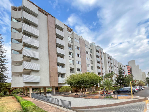 istock Typical Brasilia residential apartment block 2178347425