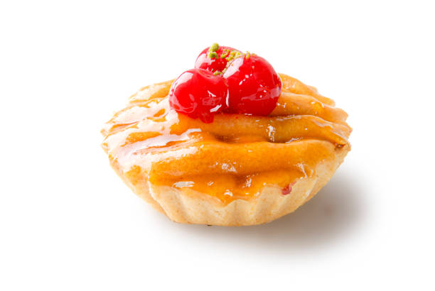 Mini tart with mixed fruit, dried fruit and nuts