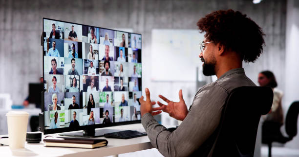 istock Video Conference Call. Remote Virtual Meeting 2178351970