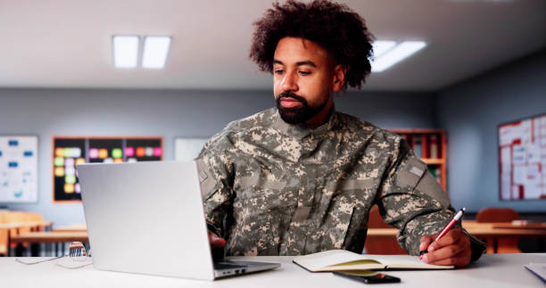 istock Military Student Education. Army Soldier Veteran 2178352318