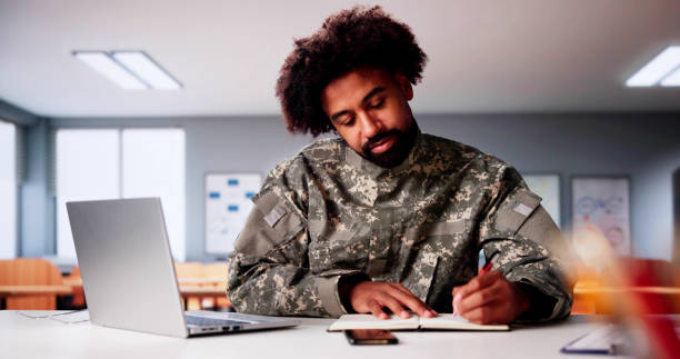 istock Military Student Education. Army Soldier Veteran 2178352337