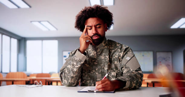 Military Student Education. Army Soldier Veteran