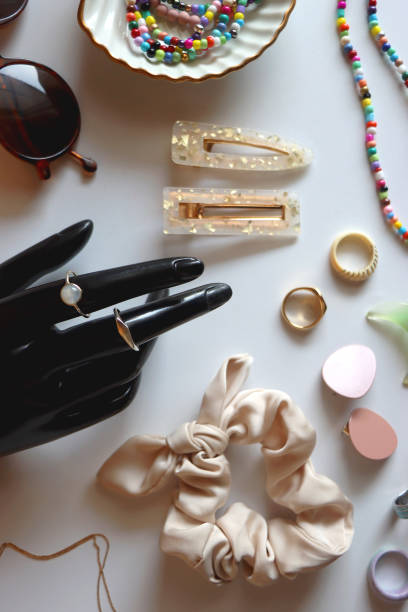 istock Hand Figurine, Various Jewelry And Accessories 2178352802