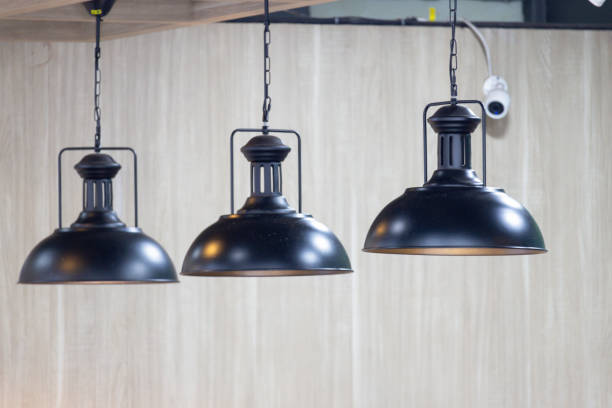 istock black metal hanging lamps. 2178353001