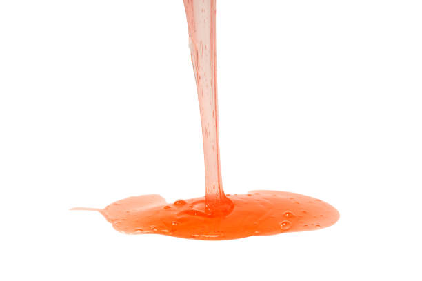 istock Red slime toy isolated on a white background. 2178353669