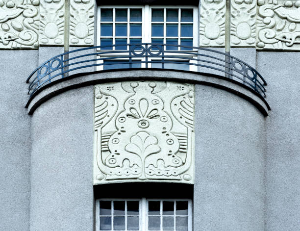 istock symmetrical flower ornamentation on the tribune 2178361291