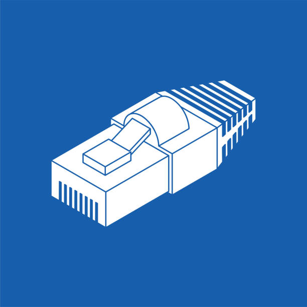 Cable Rj45 Graphic 380+ Rj45 Connector Stock Illustrations, Royalty-Free Vector Graphics ...