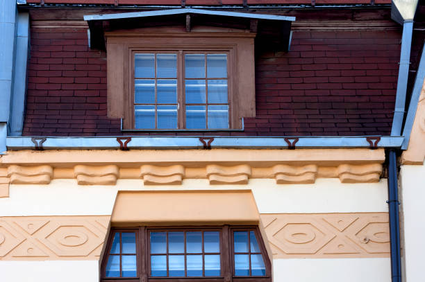 istock double window in traditional architecture detail 2178366546