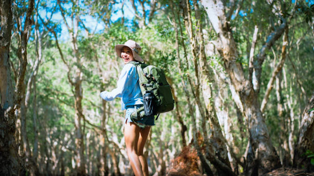 istock Young asian woman enjoying view in nature. 2178371810