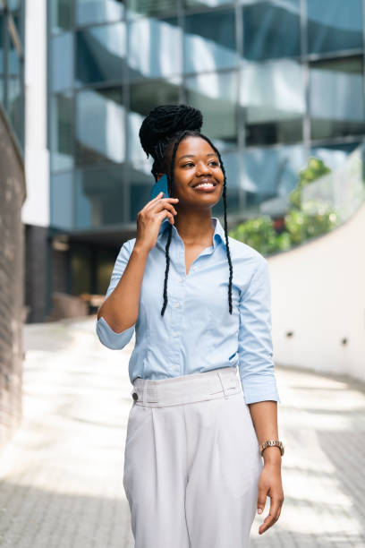 istock Young business woman using phone 2178376877