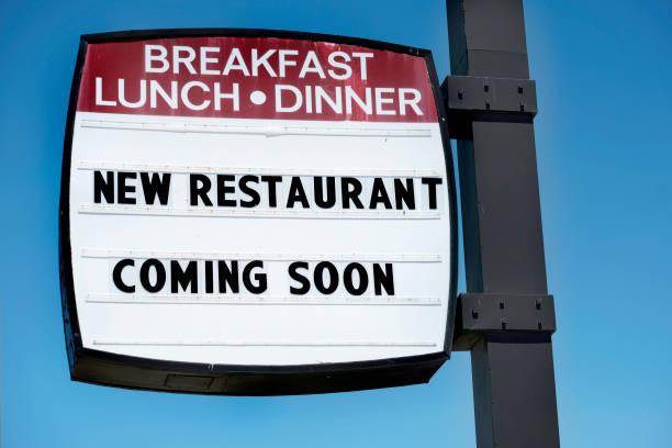 istock New Restaurant Sign Breakfast Lunch Dinner Diner Cafe 2178383553