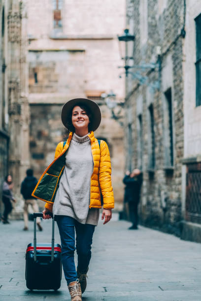 istock Tourist visiting Spain during winter 2178384851