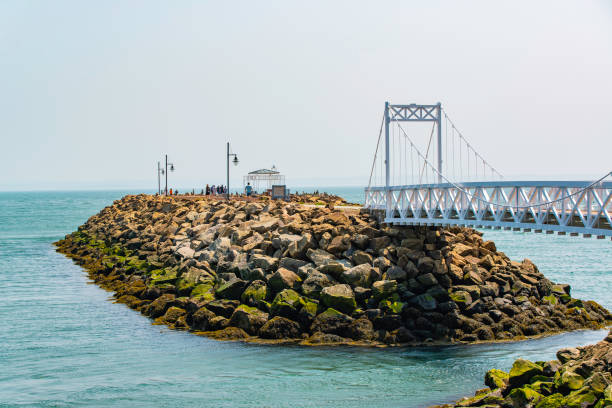 istock The Pier Bridge by the Saint-Lawrence River in La Malbaie 2178385708