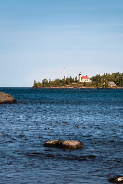 istock View of Copper Harbor Lighthouse from across Lake Superior 2178385919